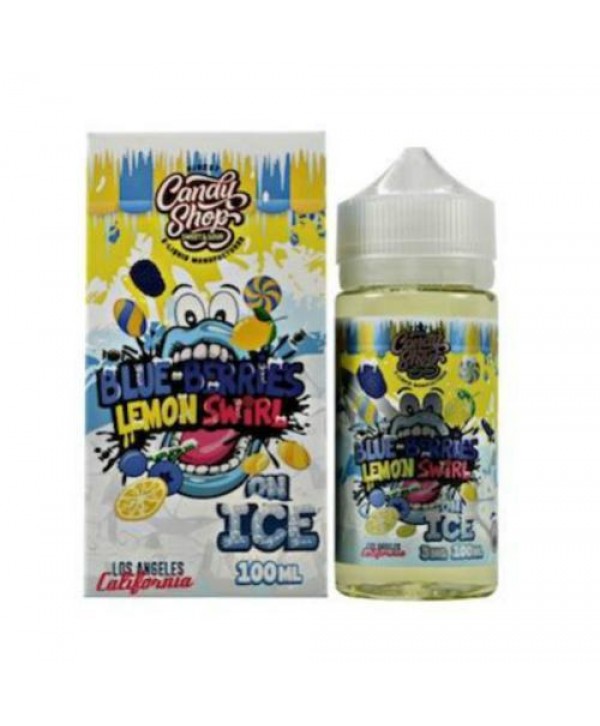 Blue-Berries Lemon Swirl On Ice By Candy Shop 100ml