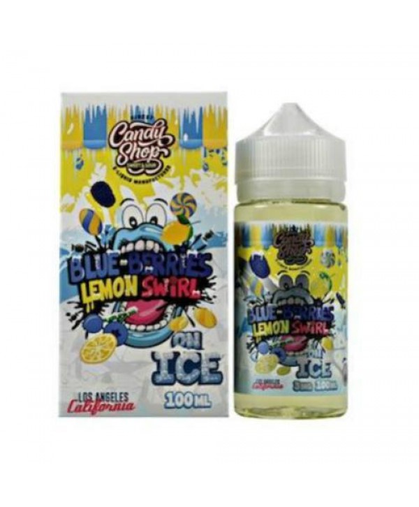 Blue-Berries Lemon Swirl On Ice By Candy Shop 100ml