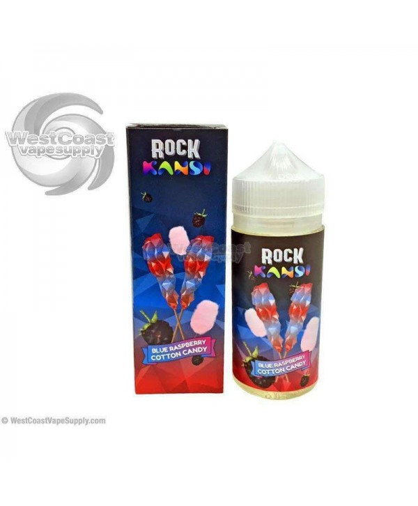 Blue Raspberry Cotton Candy by Rock Kandi 100ml