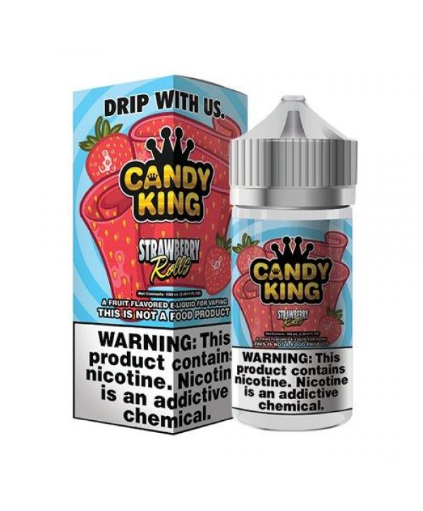 Strawberry Rolls by Candy King 100ml
