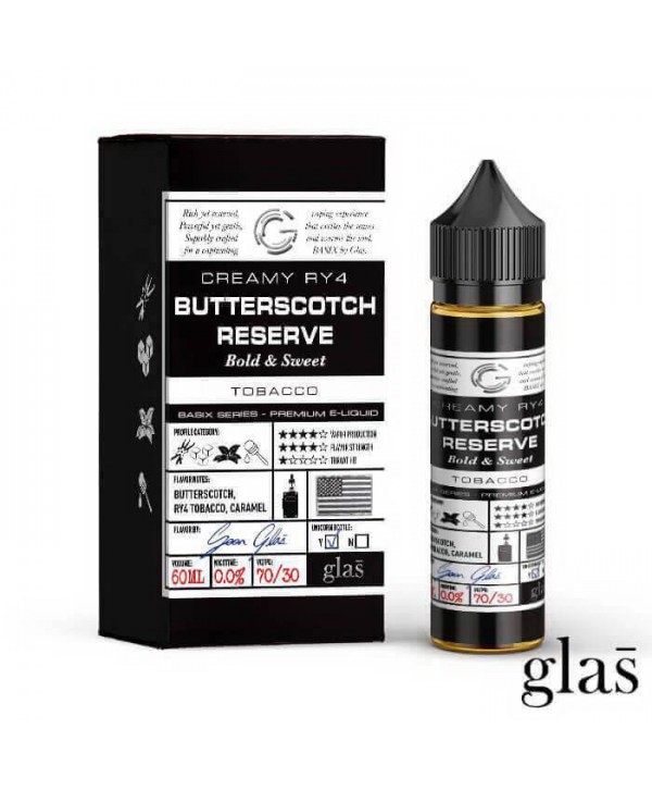 Butterscotch Reserve by GLAS Basix Eliquid 60ml