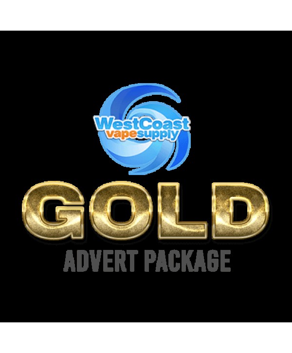 Vape Banner Advertising Gold Package