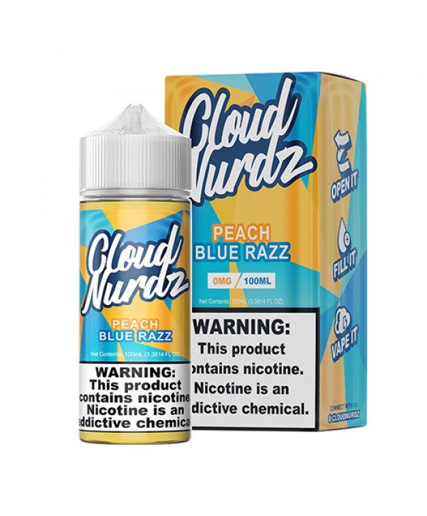 Peach Blue Razz by Cloud NURDZ 100ml