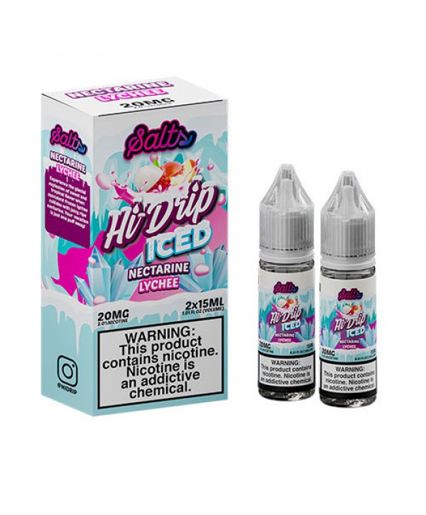 Nectarine Lychee Iced by Hi-Drip Salts 30ml