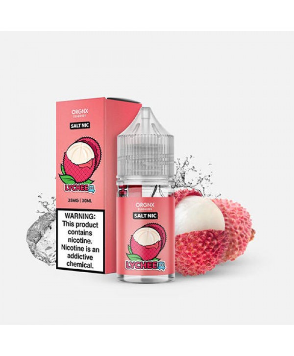 Lychee Ice Salt by ORGNX Eliquids 30ml