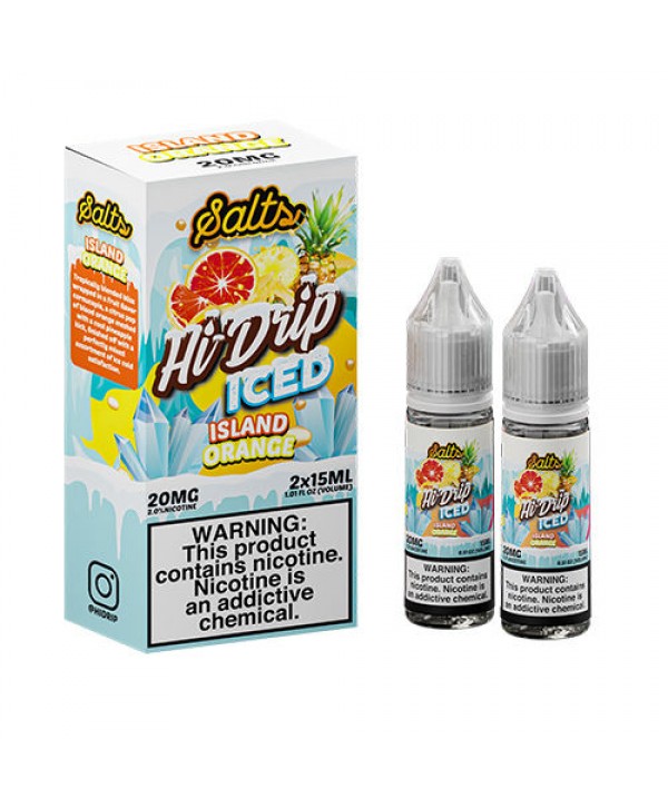 Island Orange Iced by Hi-Drip Salts 30ml