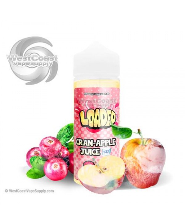 Cran Apple Juice Iced Ejuice by Loaded Eliquid 120ml