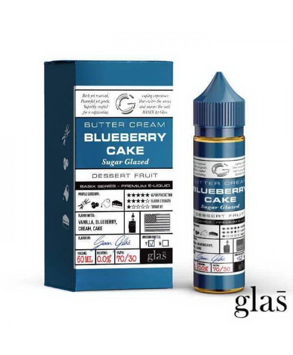 Blueberry Cake by GLAS Basix Eliquid 60ml