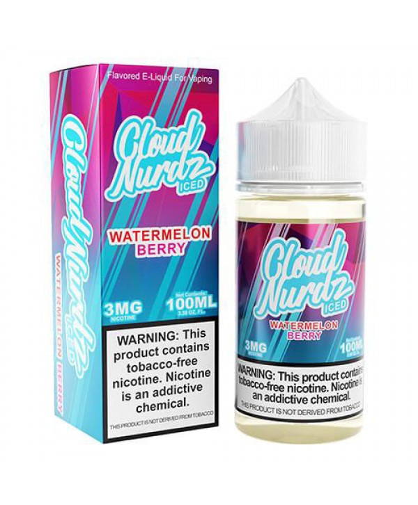 Watermelon Berry Iced by Cloud Nurdz 100ml