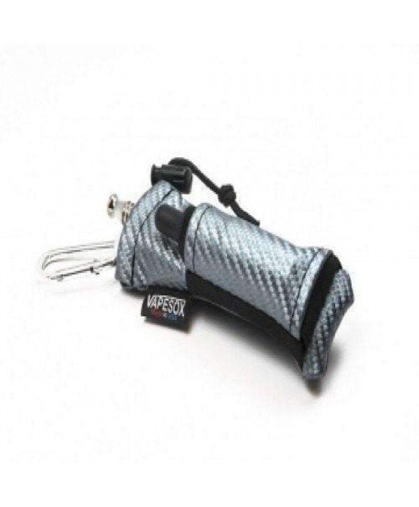 VS5 Silver Dark Carbon Fiber Mod Holder by Vapesox