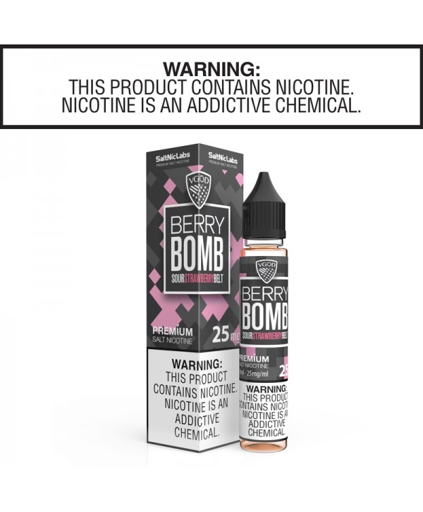 Berry Bomb By VGOD Salt Nic Collection 30ml