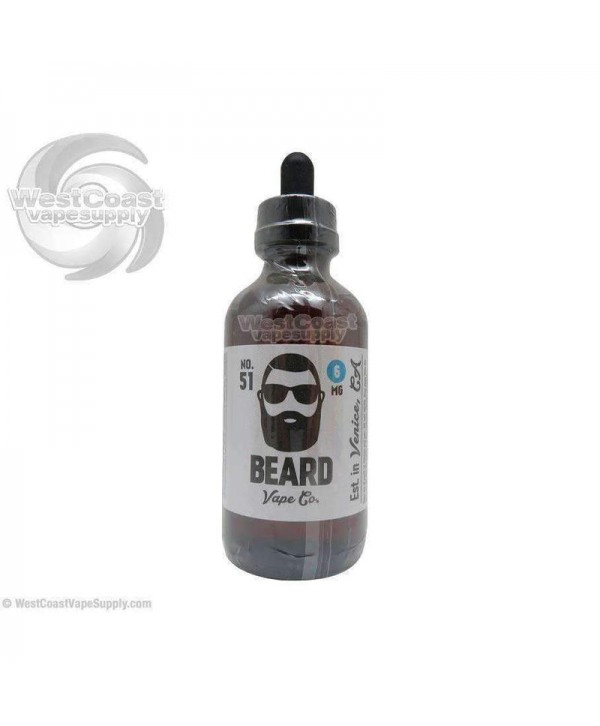 Beard No. 51 Ejuice by Beard Vape Co 120ml