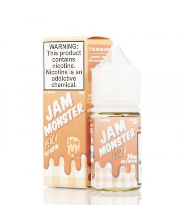 Peach by Jam Monster Salt 30ml