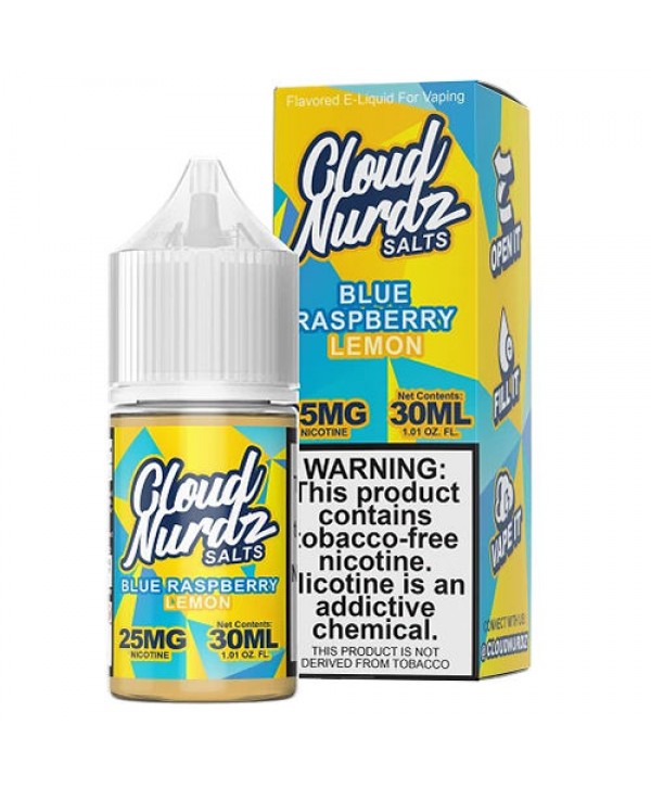 Blue Raspberry Lemon by Cloud Nurdz Salt 30ml