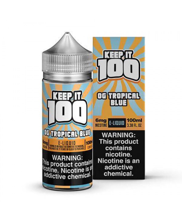 OG Tropical Blue (Blue Slushie Tropical) by Keep it 100 - 100ml