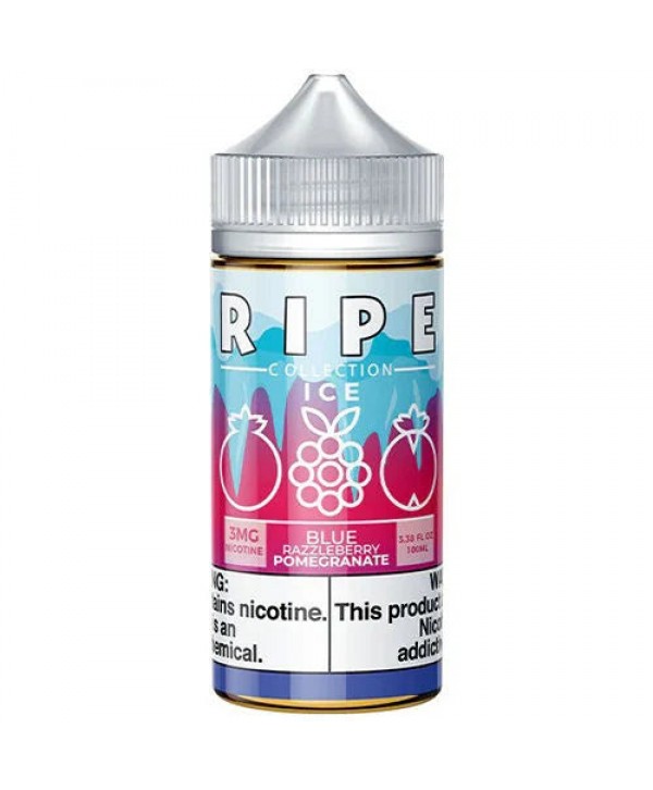 Blue Razzleberry Pomegranate on Ice by Ripe Collection 100ml