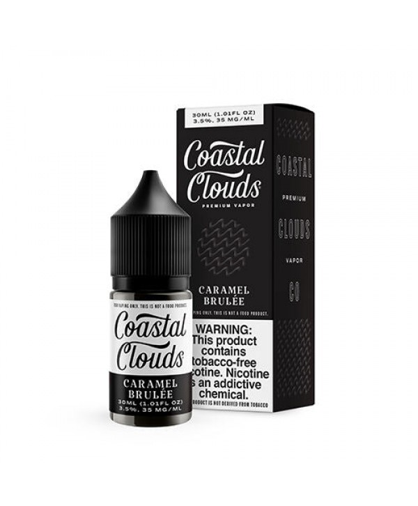 Caramel Brulee Salt by Coastal Clouds 30ml