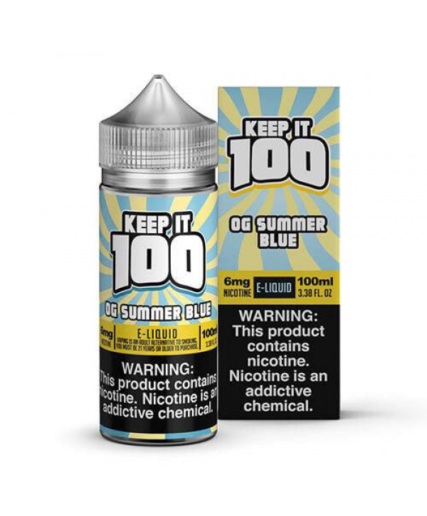 OG Summer Blue (Blue Slushie Lemonade) by Keep it 100 - 100ml
