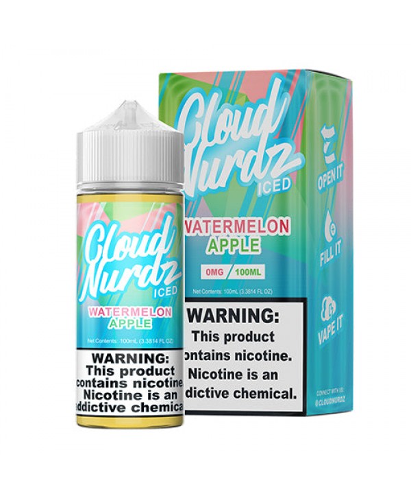 Watermelon Apple Iced by Cloud NURDZ 100ml