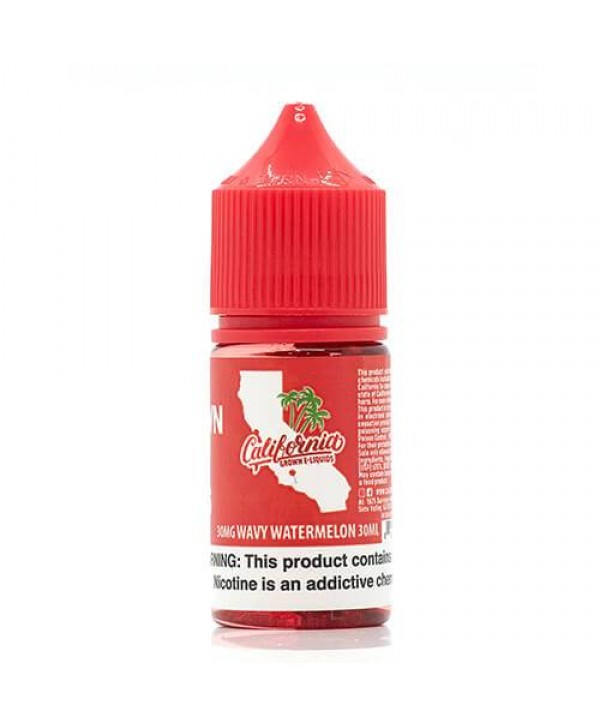 Wavy Watermelon by California Grown SALT 30ml