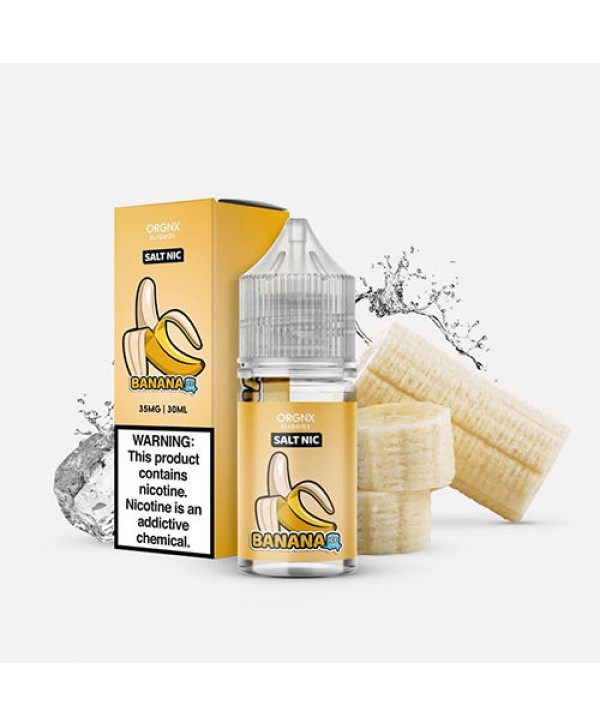 Banana Ice Salt by ORGNX Eliquids 30ml