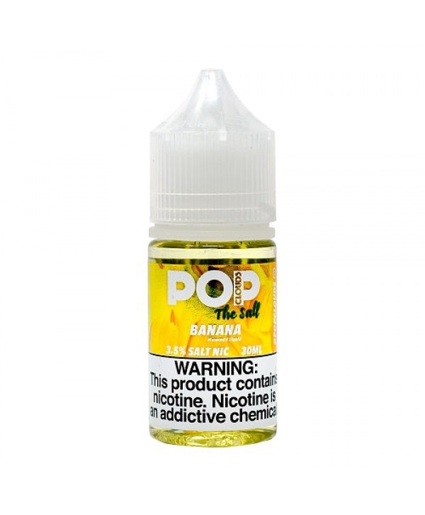 Banana by The Pop Clouds Salt Vape Juice 30ml