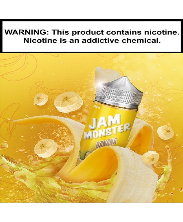 Banana by Jam Monster 100ml