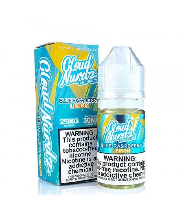 Blue Raspberry Lemon Ice by Cloud Nurdz Salt 30ml