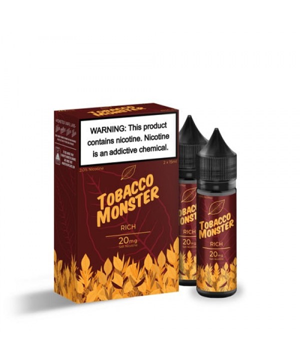 Rich Salt Double Box by Tobacco Monster 2 x15ml