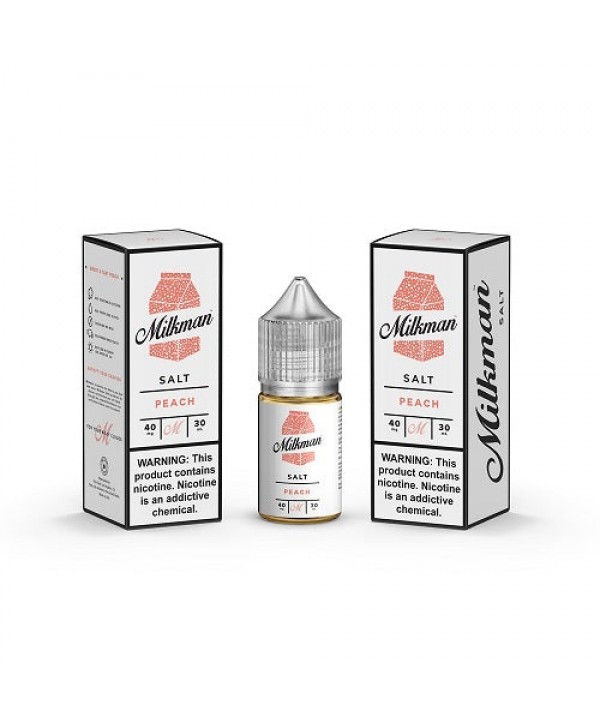 The Milkman Salt Peach ICED Vape Juice 30ml
