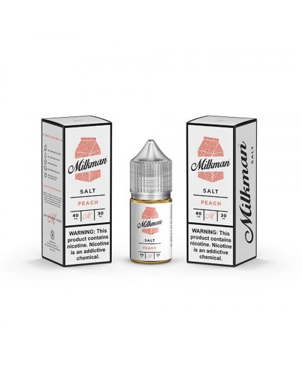 The Milkman Salt Peach ICED Vape Juice 30ml