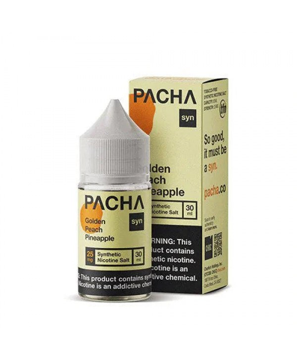 Golden Peach Pineapple by Pachamama Salts 30ml