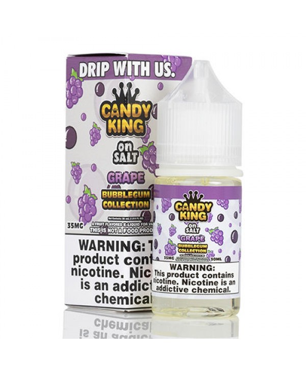 Bubblegum Salts Collection by Candy King on Salt 30ml