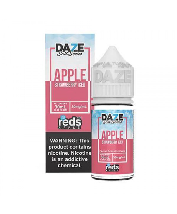 Reds Apple Strawberry Iced by 7 Daze Salt Series 30ml