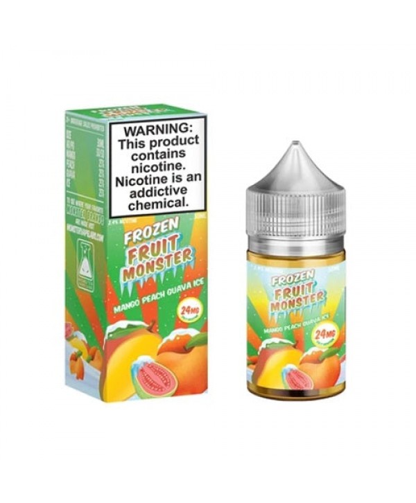 Mango Peach Guava Salt by Frozen Fruit Monster 30ml