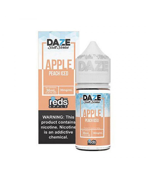 Reds Apple Peach Iced by 7 Daze Salt Series 30ml