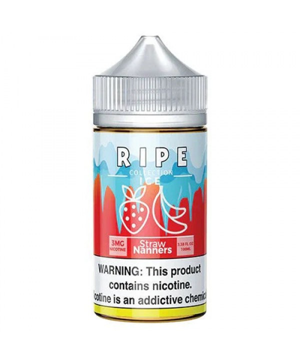 Straw Nanners on Ice by Ripe Collection 100ml