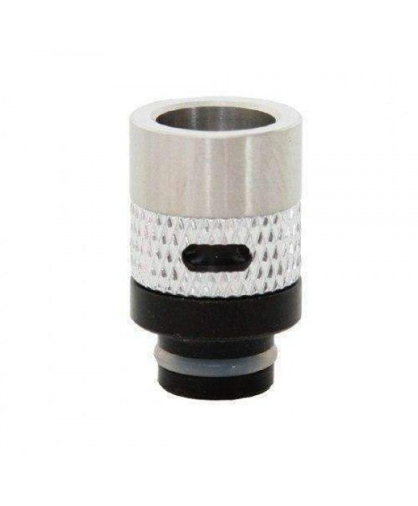 Big Bore Drip Tip with Adjustable Airflow Stainless Steel