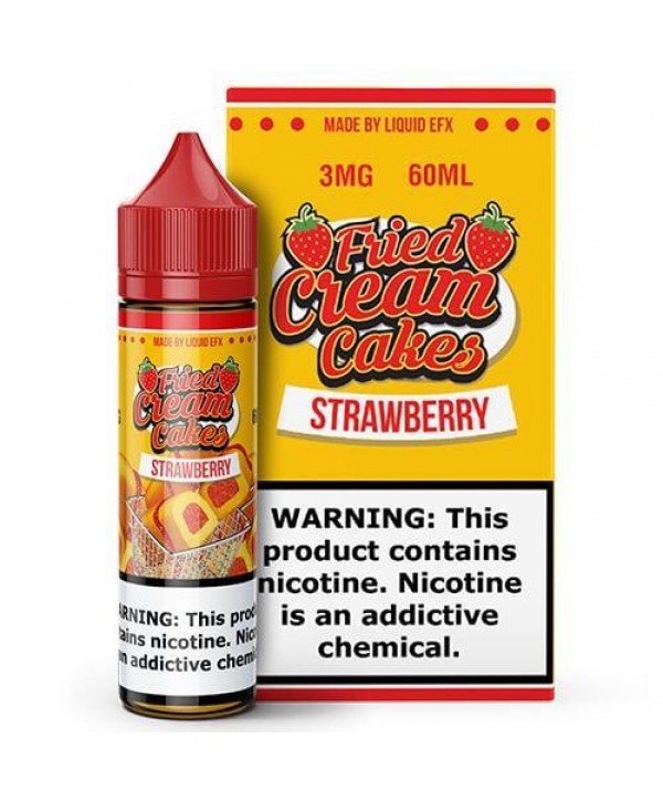 Strawberry Fried Cream Cakes Ejuice 60ml