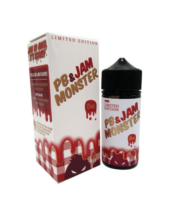 Strawberry PB and Jam by Jam Monster 100ml