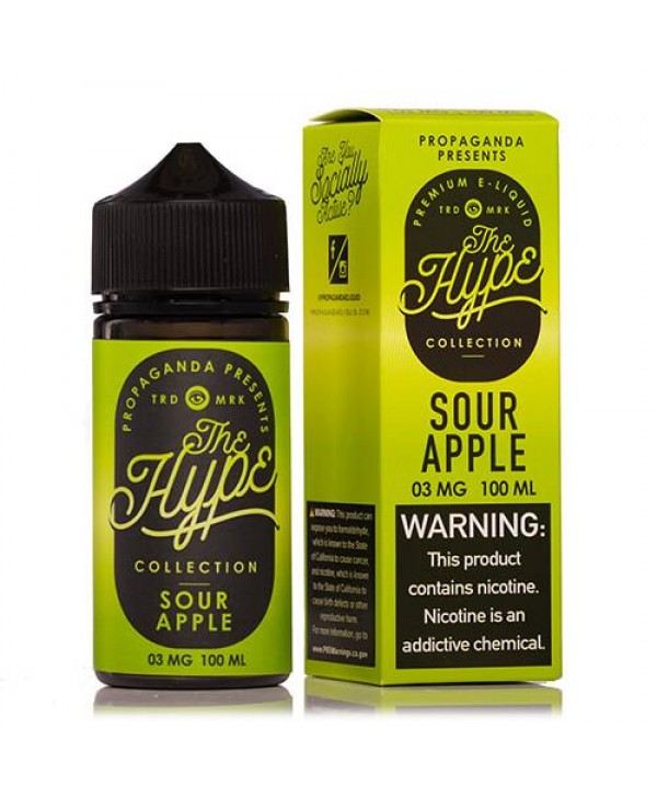 The Hype Collection Sour Apple by Propaganda 100ml