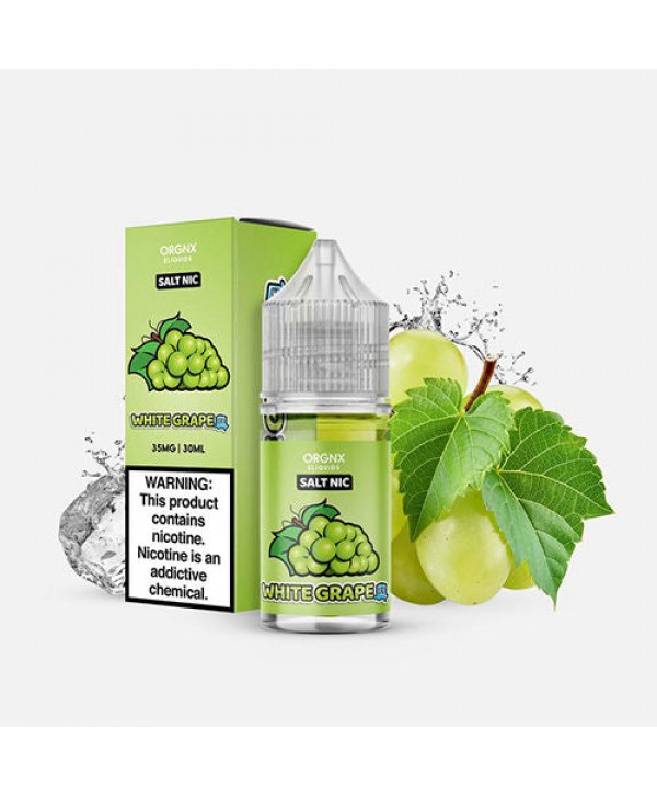 White Grape Ice Salt by ORGNX Eliquids 30ml