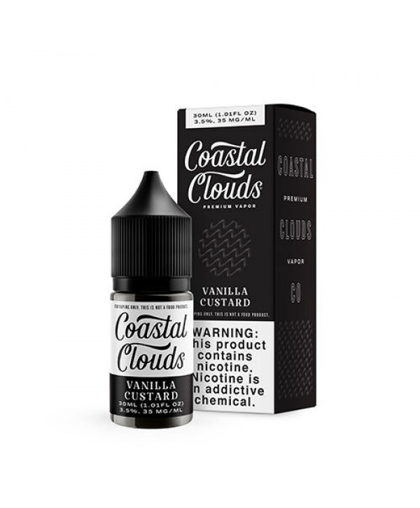 Vanilla Custard Salt by Coastal Clouds 30ml