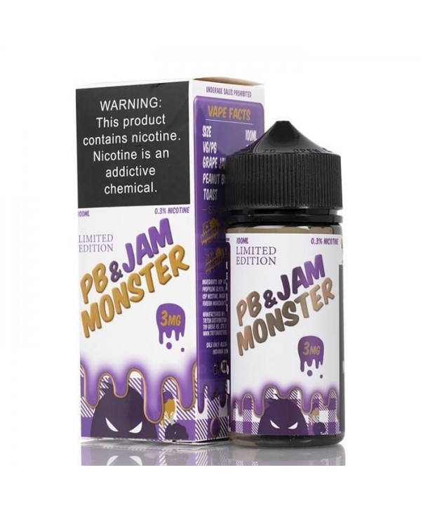 Jam Monster PB and Jam 100ml