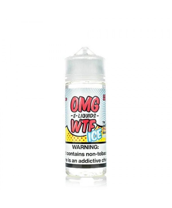 WTF Strawberry Sour Belts Ice by OMG E-liquids 120ml