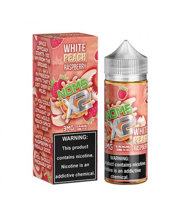 White Peach Raspberry by Noms X2 120ML