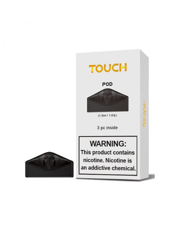 Asvape Touch Pod Cartridges (3-Pack)