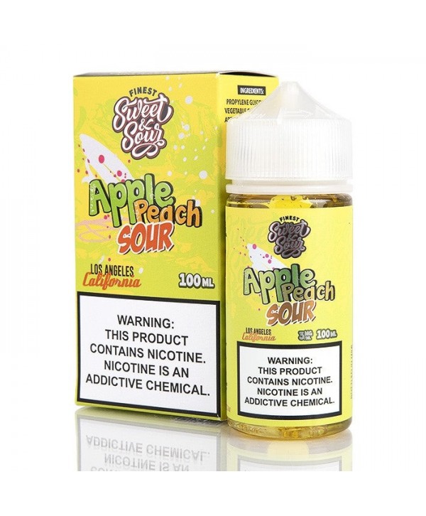 Apple Peach Sour Rings By Candy Shop 100ml