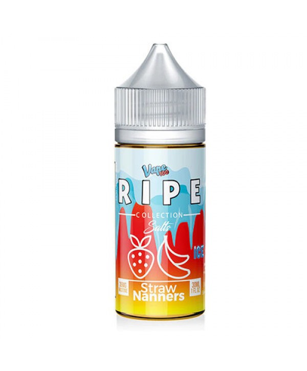 Straw Nanners on Ice by Ripe Collection Salts 30ml