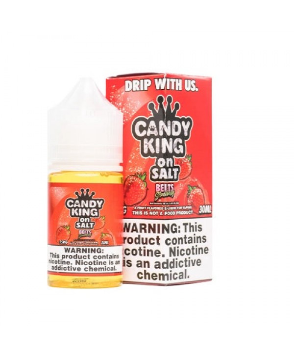 Strawberry Belts by Candy King on Salt 30ml
